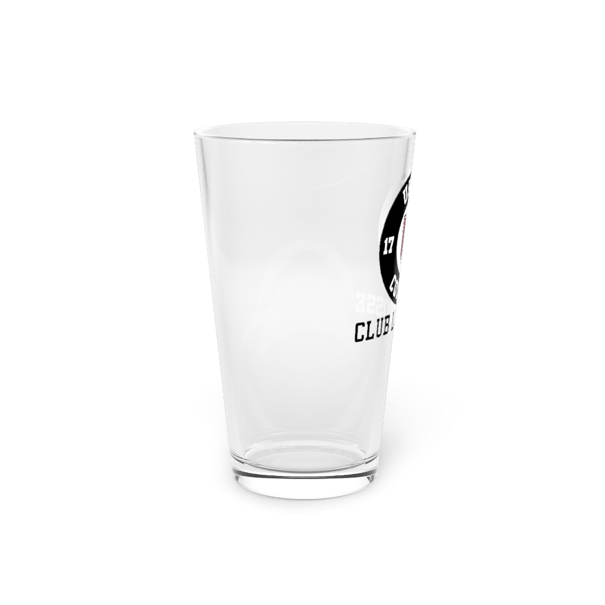Union Club Lacrosse Pint Glass