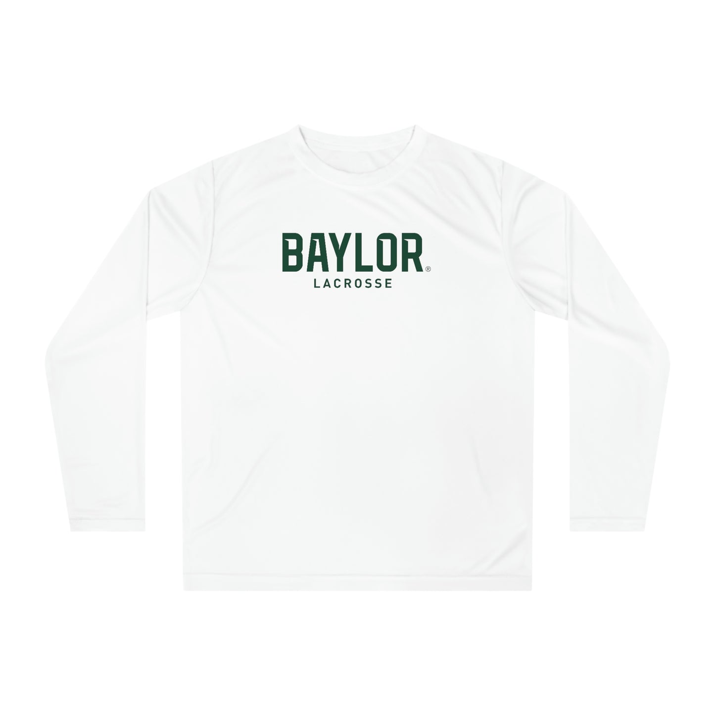 Adult Baylor Lacrosse Team 365 Performance Long Sleeve Shirt