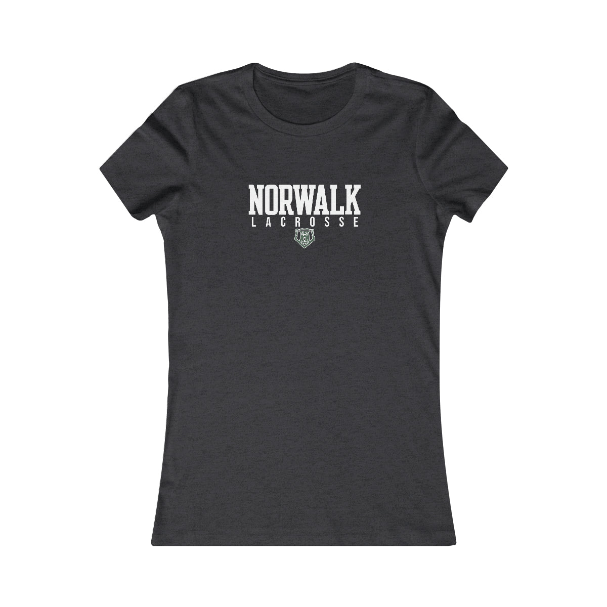Women's Norwalk Lacrosse Bella + Canvas Short Sleeve Cotton Tee