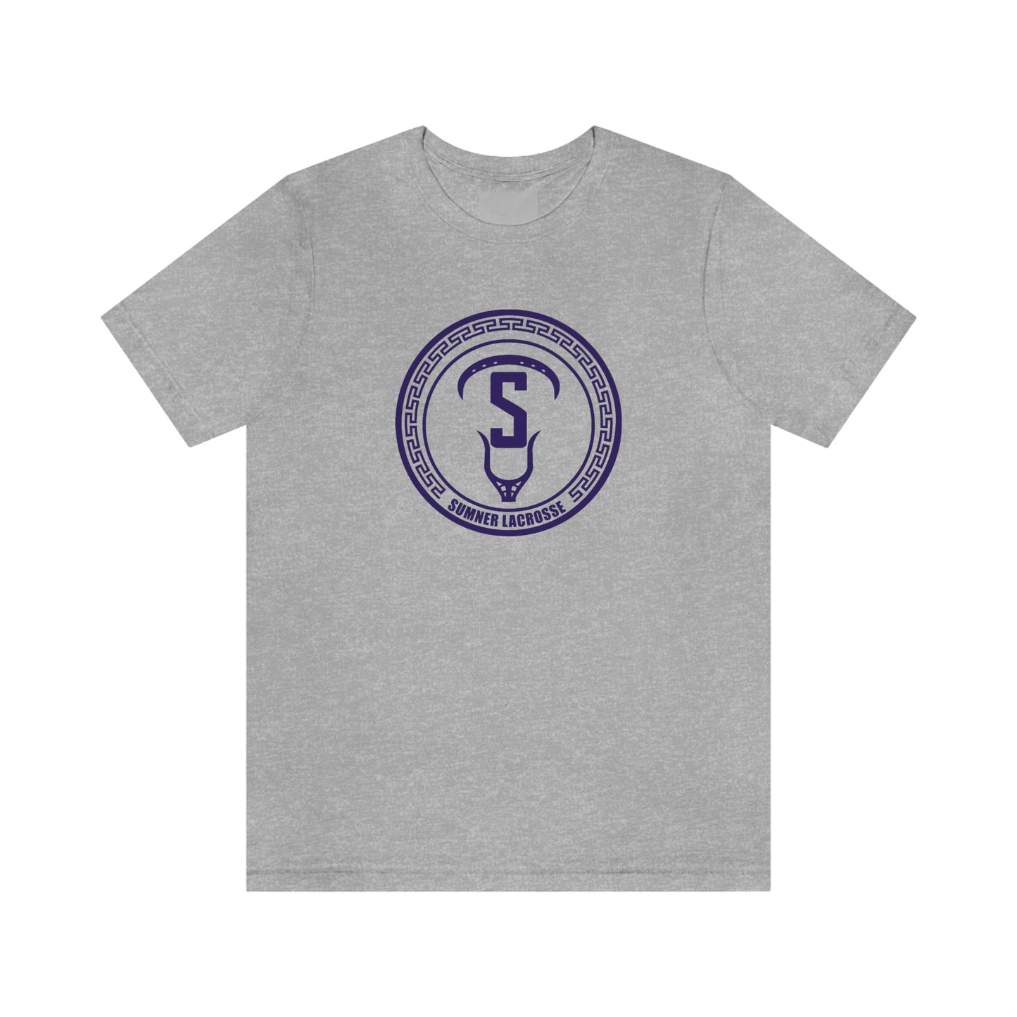 Adult Sumner Spartans Lacrosse Bella + Canvas Short Sleeve Cotton Tee