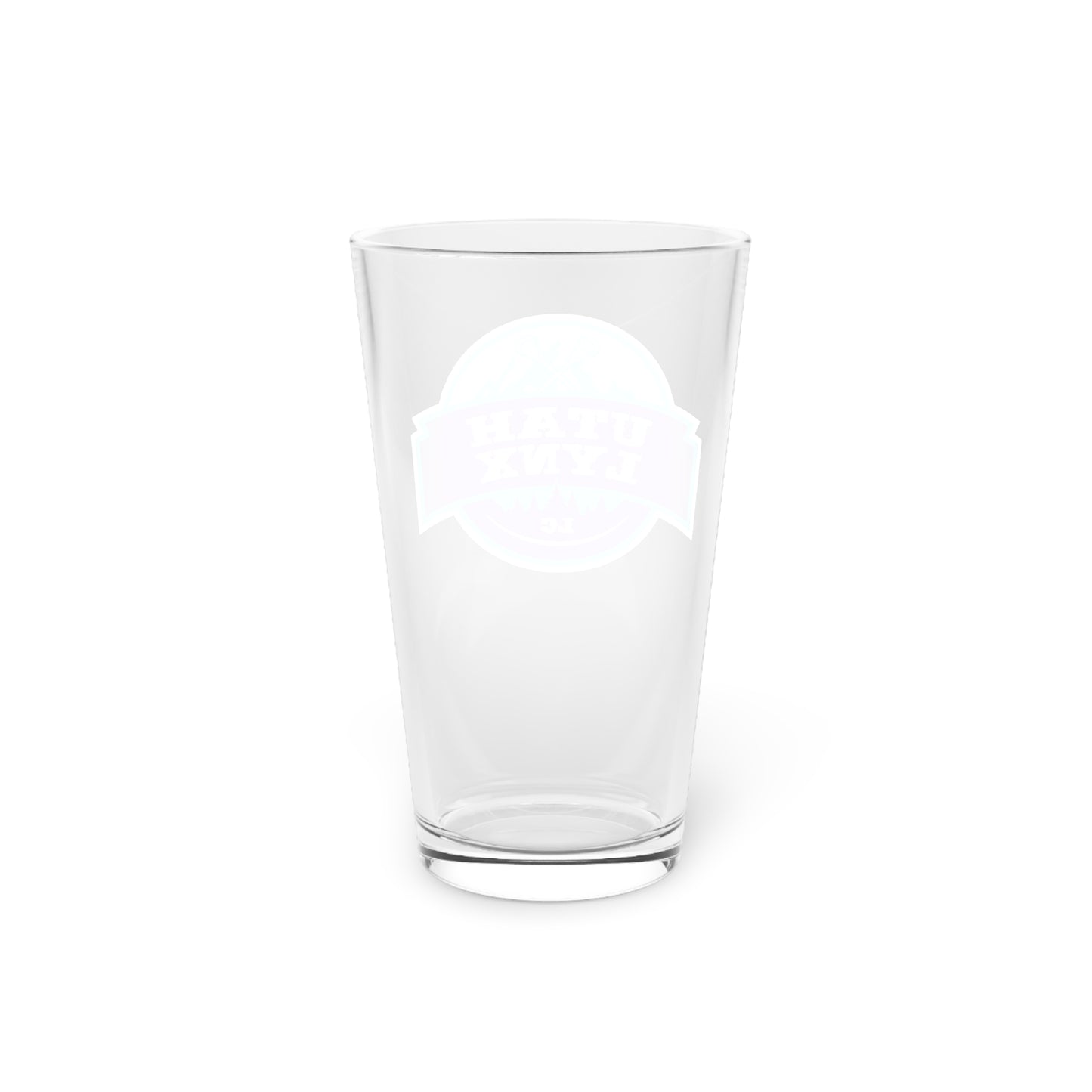 Utah Lynx Pint Glass
