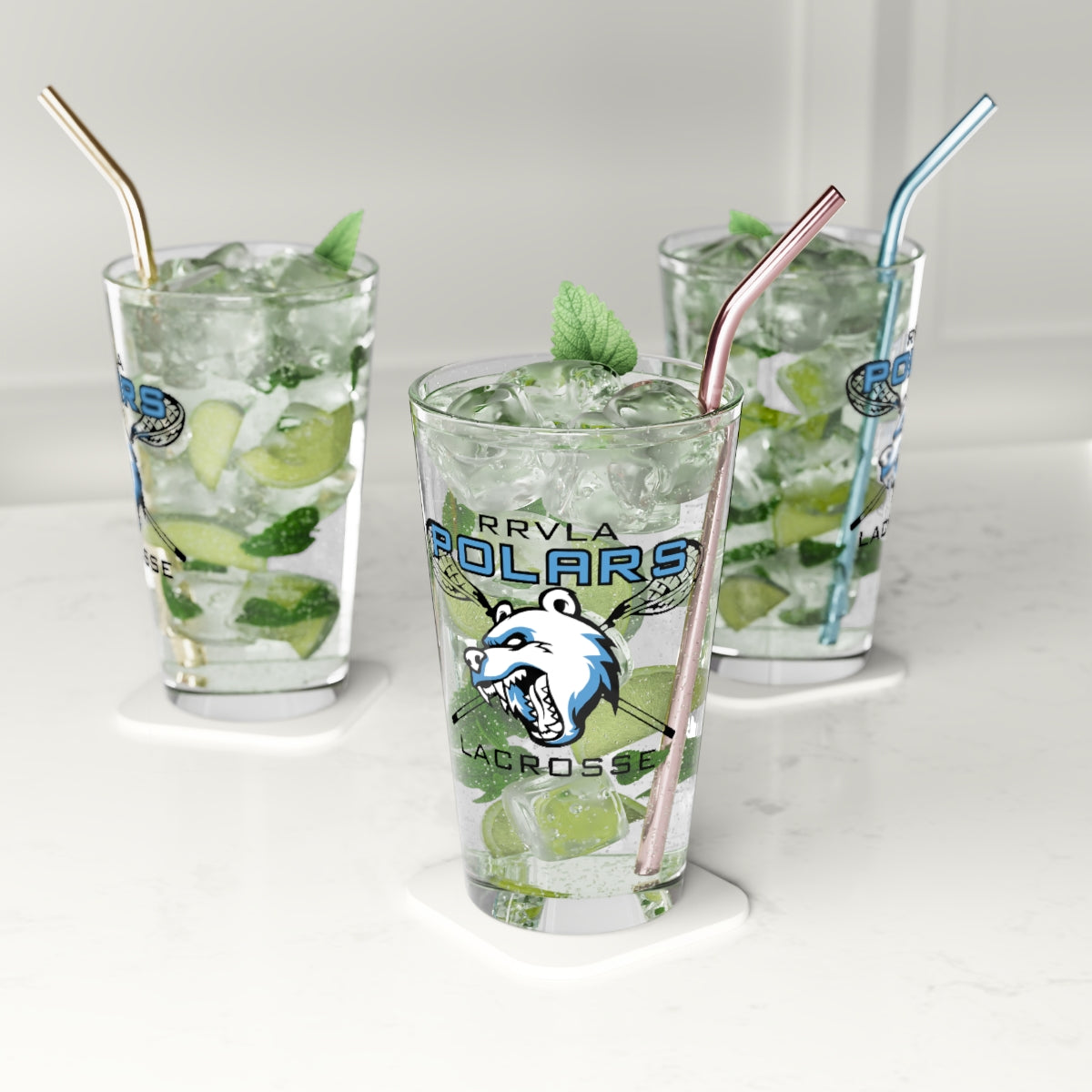 RRVLA Polars Pint Glass - 16oz