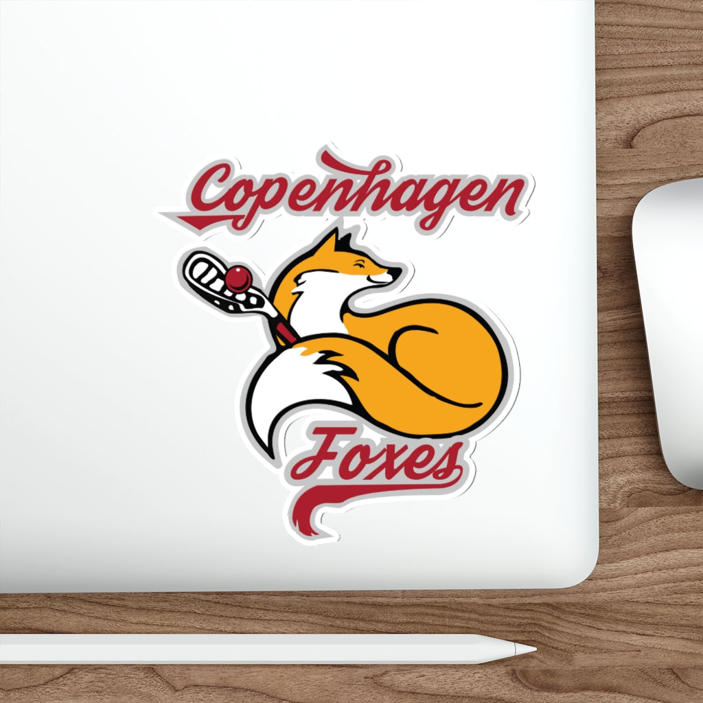 Copenhagen Foxes Die-Cut Stickers