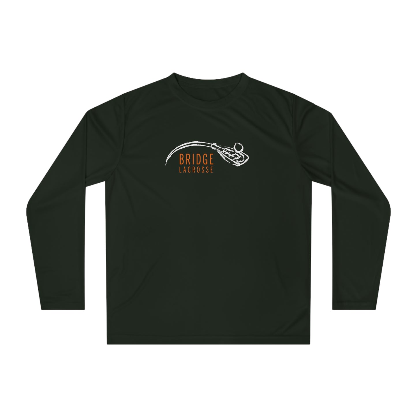 Adult Bridge Lacrosse Team 365 Performance Long Sleeve Shirt