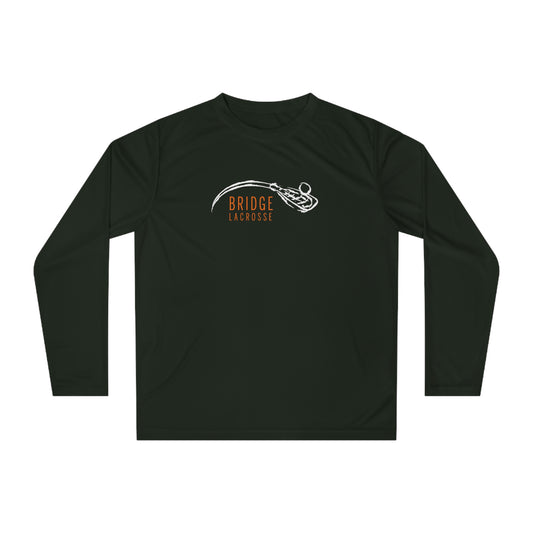 Adult Bridge Lacrosse Team 365 Performance Long Sleeve Shirt