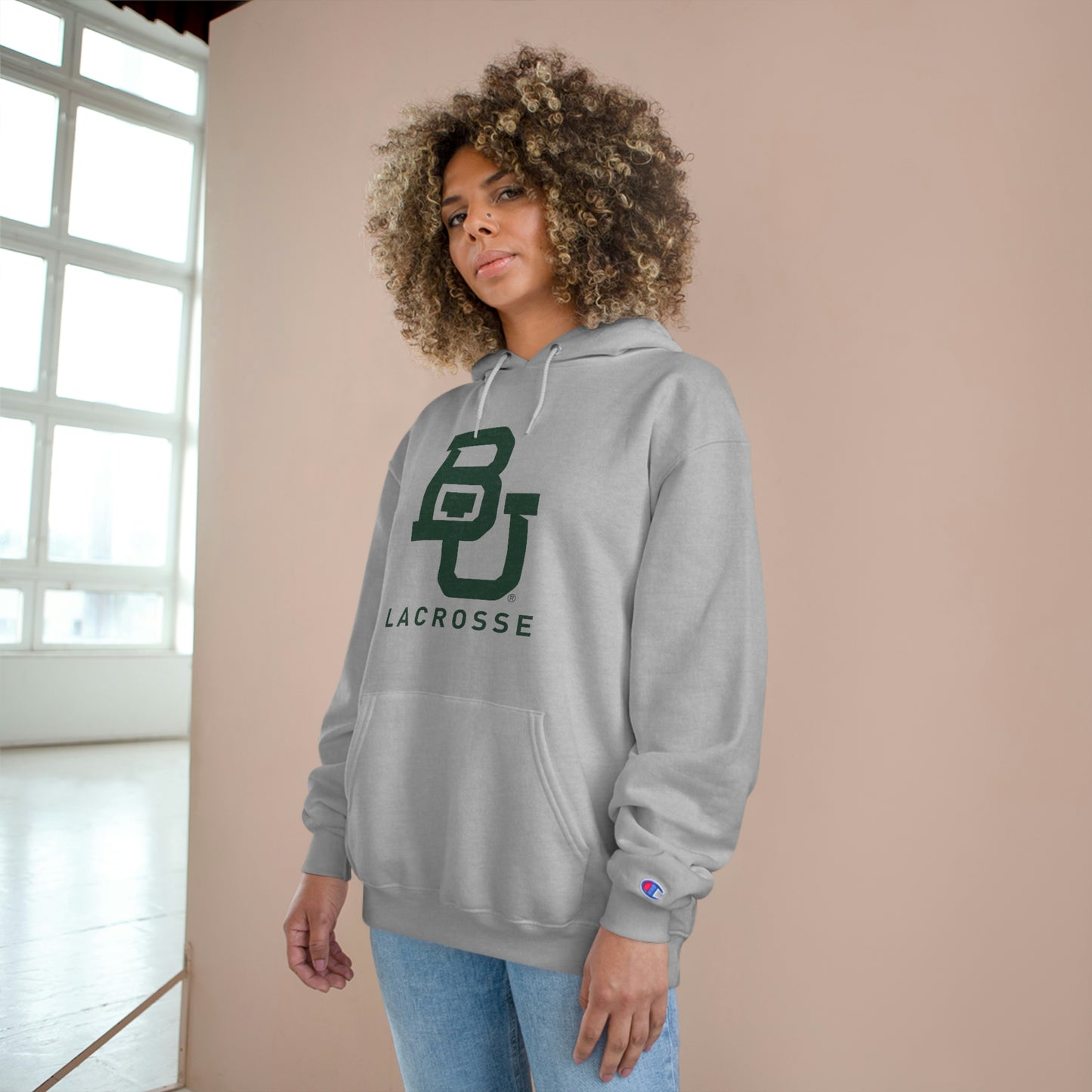 Adult Baylor Lacrosse Champion Hoodie