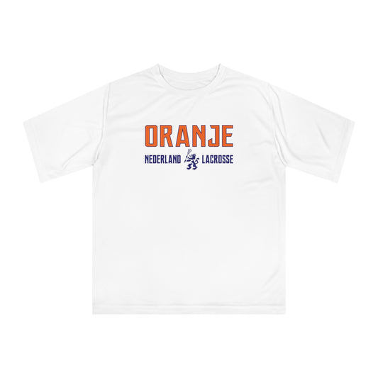 Adult Netherlands Lacrosse Team 365 Performance T-shirt