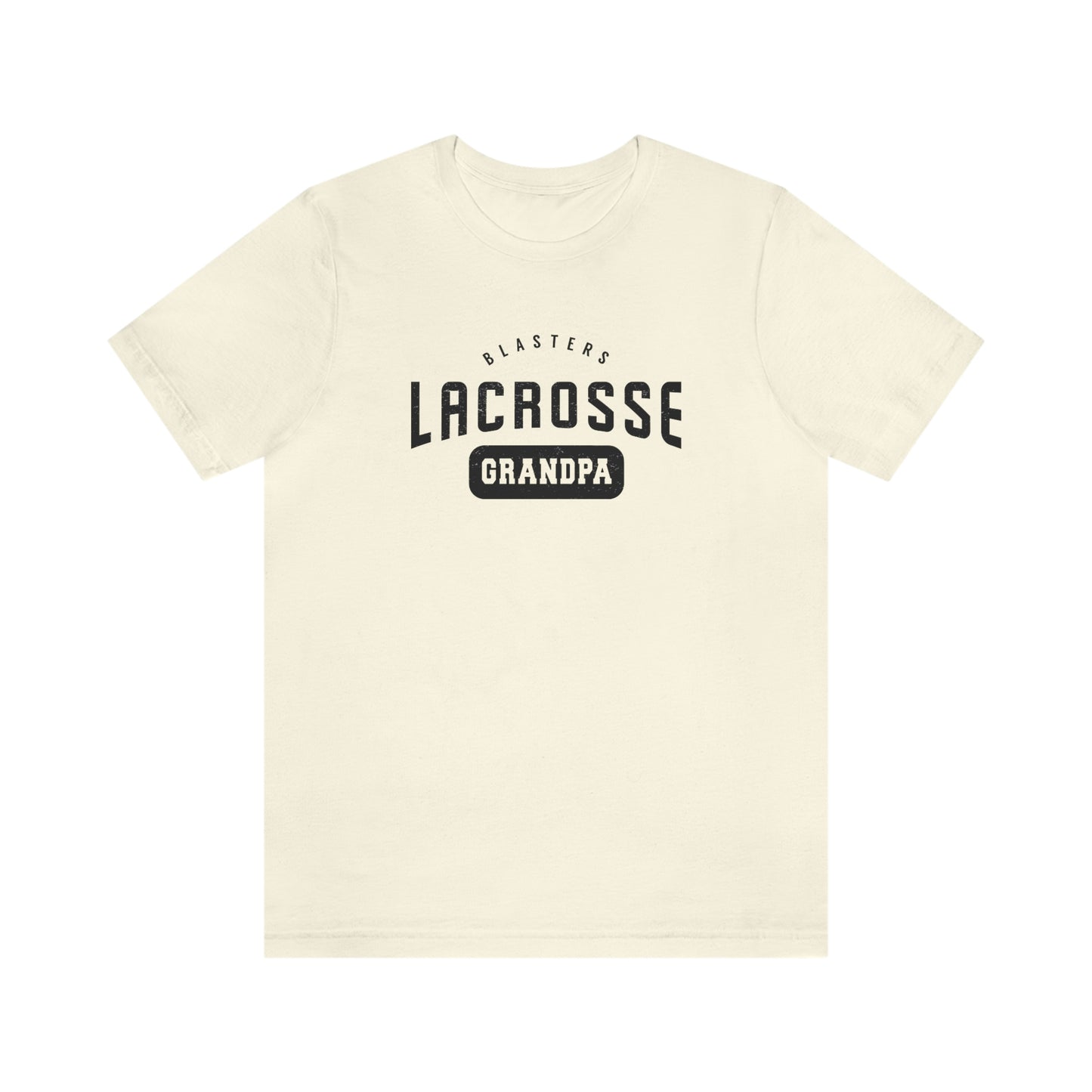Adult Blasters MS Lacrosse Bella + Canvas Short Sleeve Cotton Tee - Grandpa