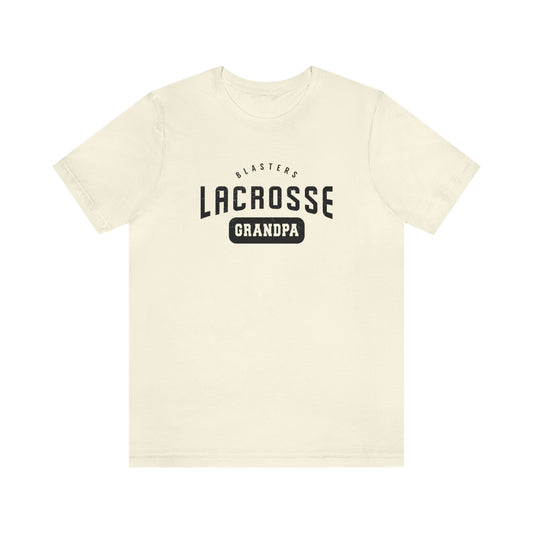 Adult Blasters MS Lacrosse Bella + Canvas Short Sleeve Cotton Tee - Grandpa