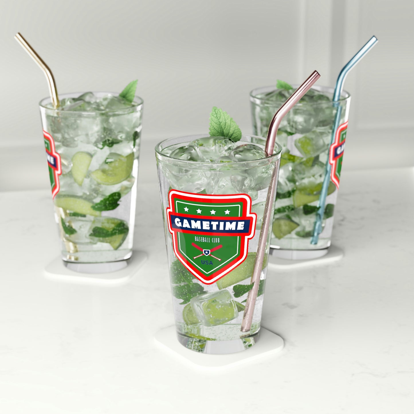 Gametime Baseball Club Pint Glass - 16oz