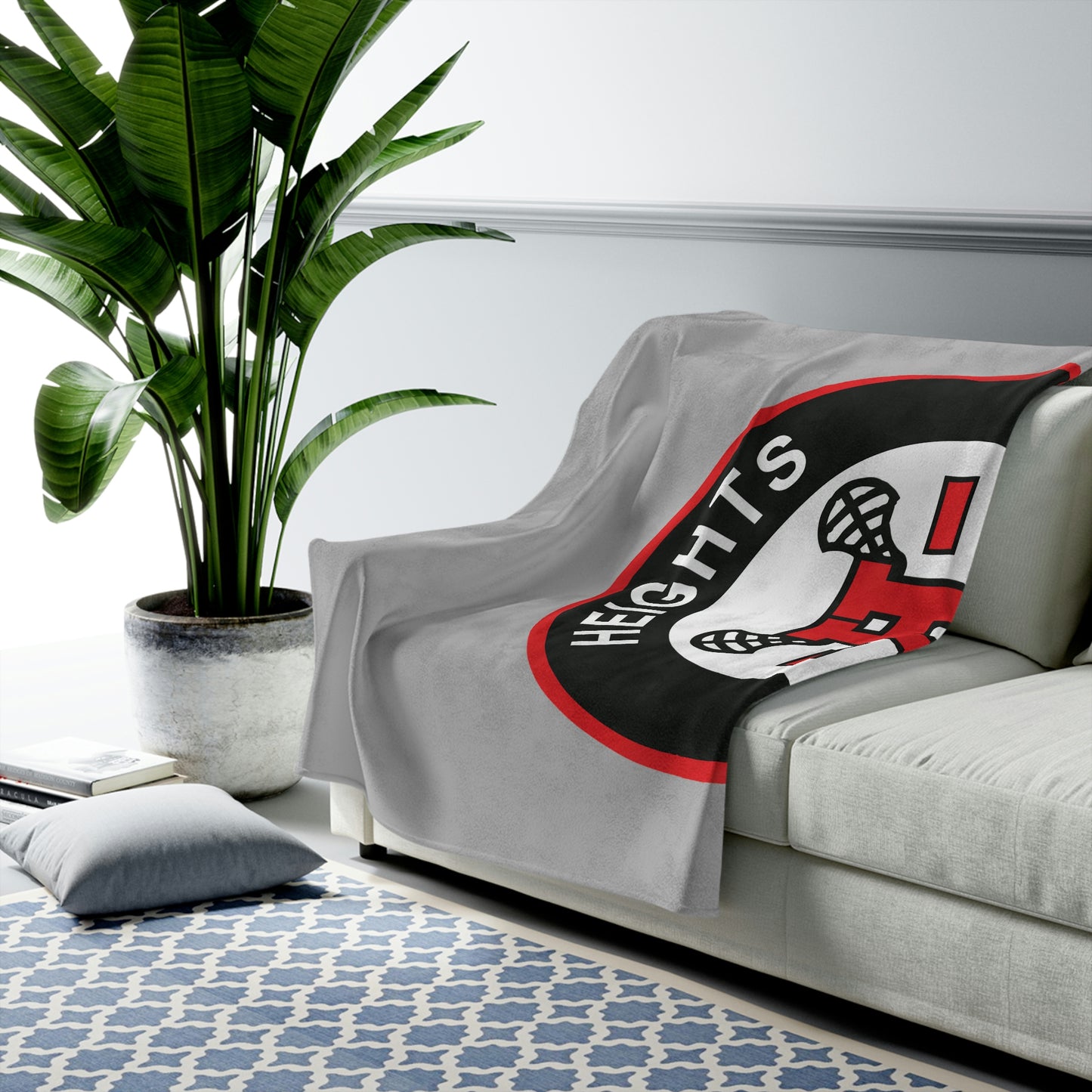 IGH Lax Velveteen Plush Blanket