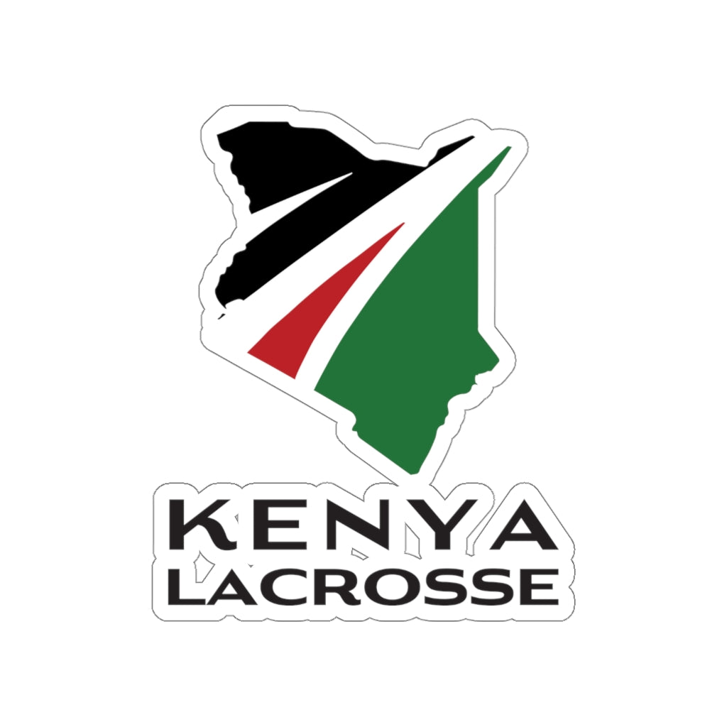 Kenya Lacrosse Die-Cut Sticker