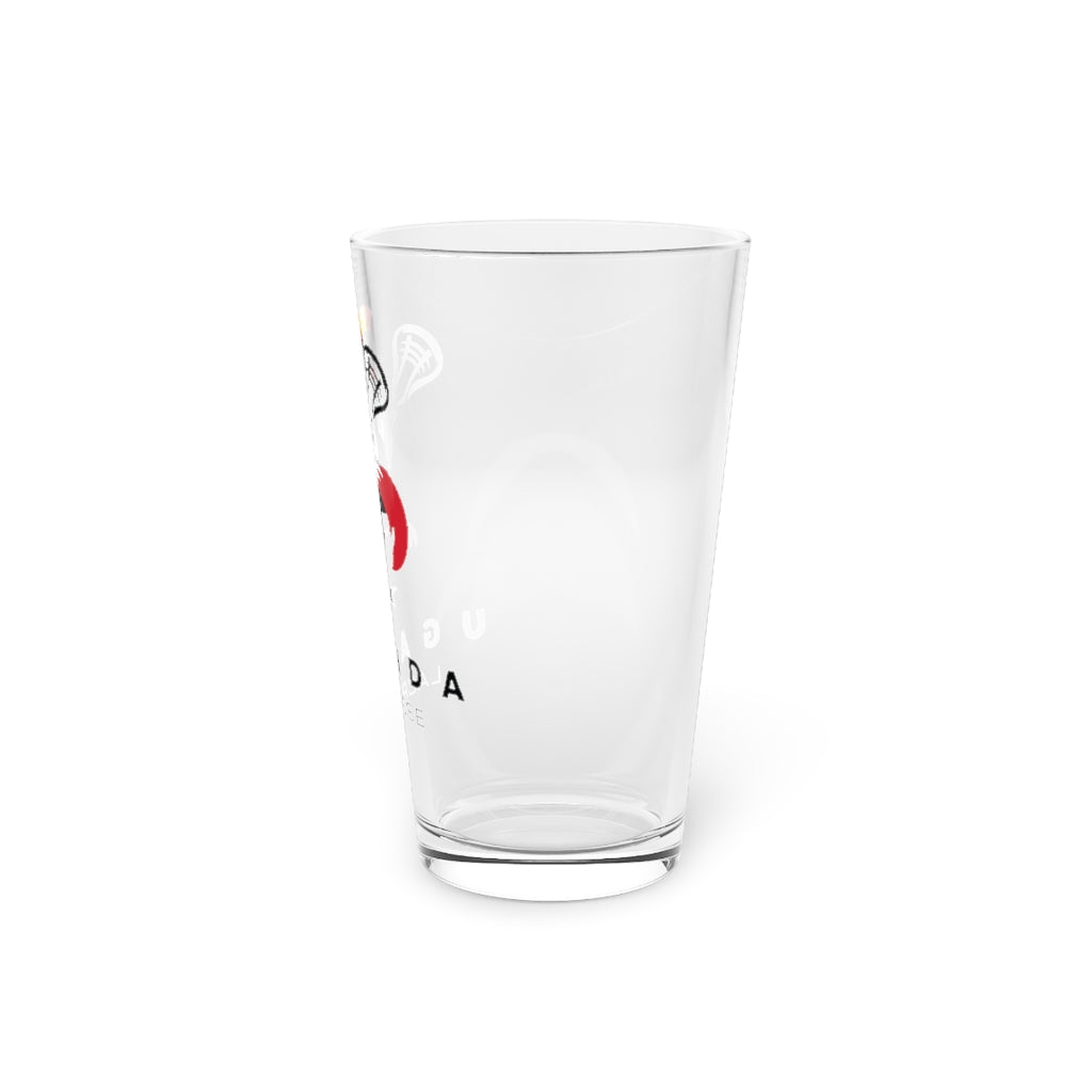 Uganda Lacrosse Pint Glass (16oz)