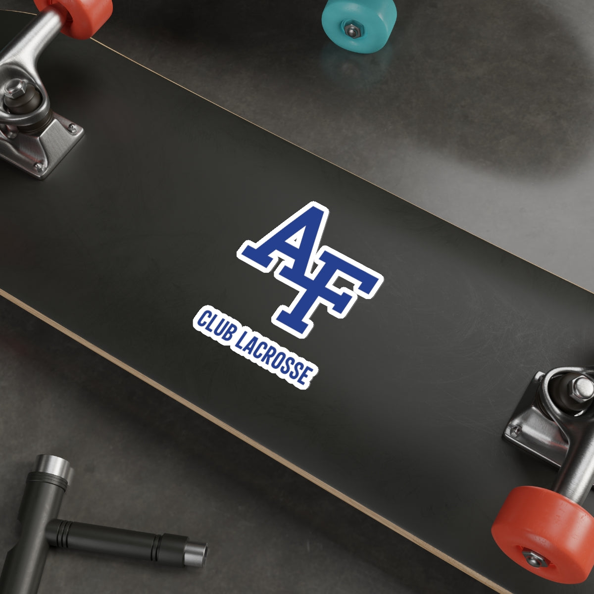 AF Club Lacrosse Die-Cut Sticker