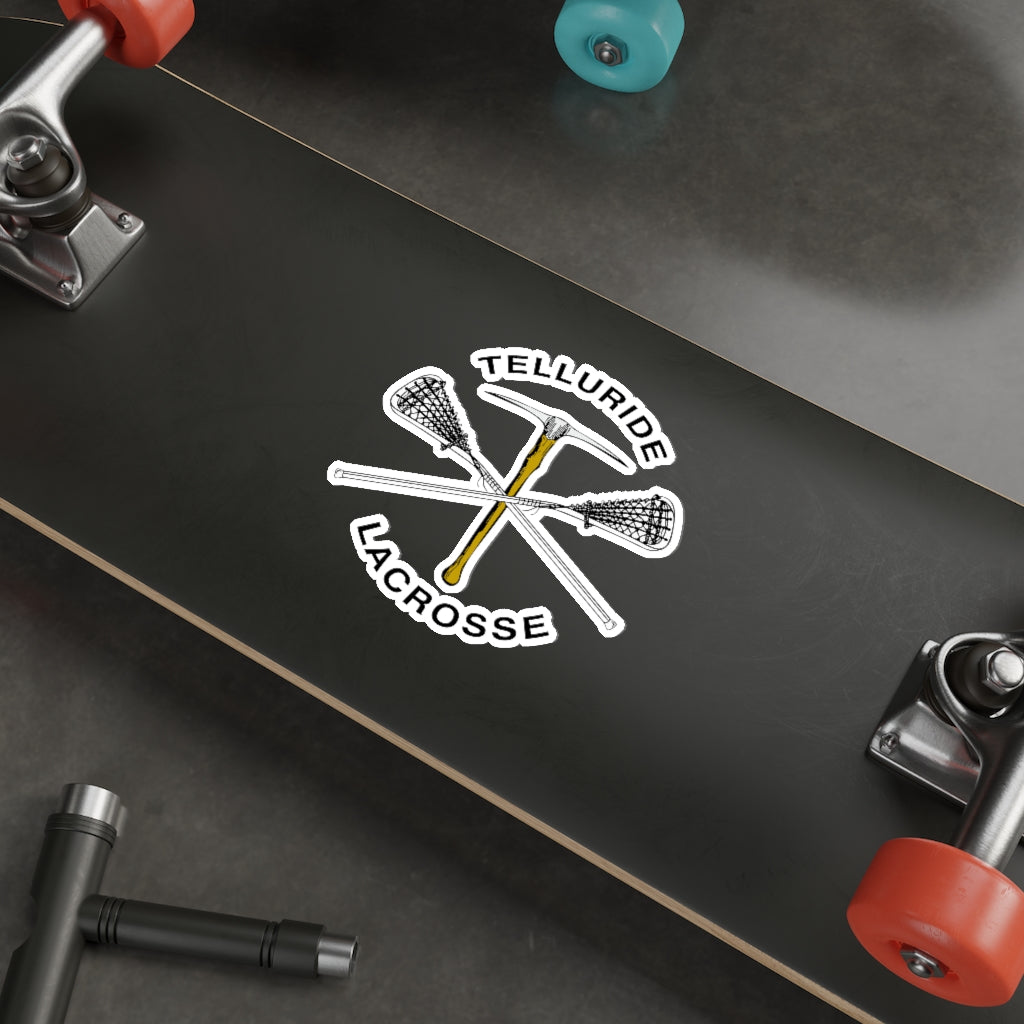Telluride Lacrosse Die-Cut Sticker