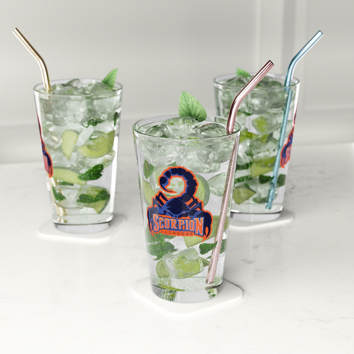 Billings Scorpions Pint Glass