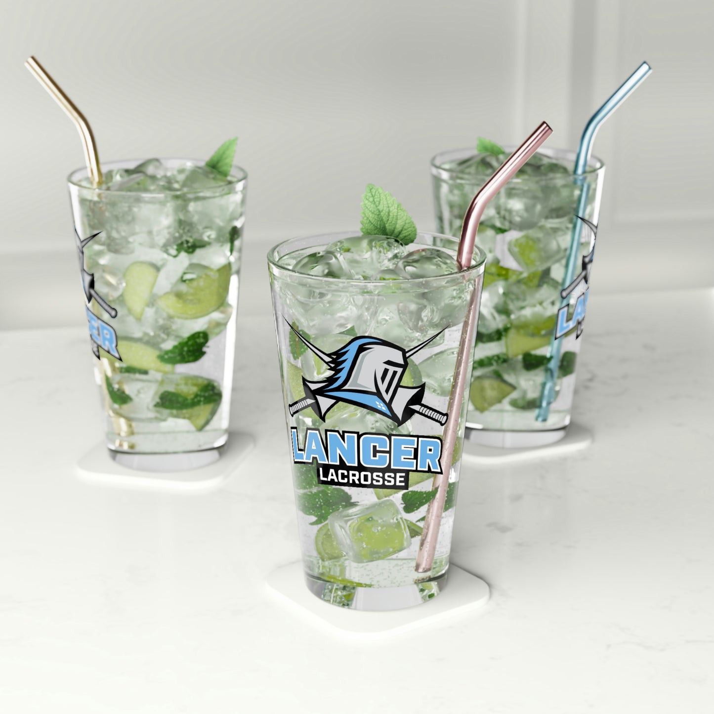 Lancer Lacrosse - Pint Glass