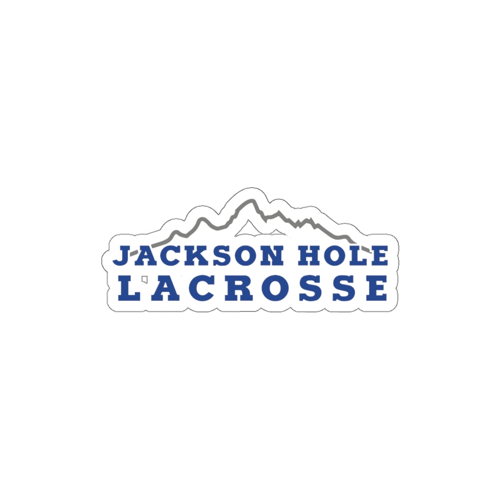 Jackson Hole Lacrosse Die-Cut Sticker