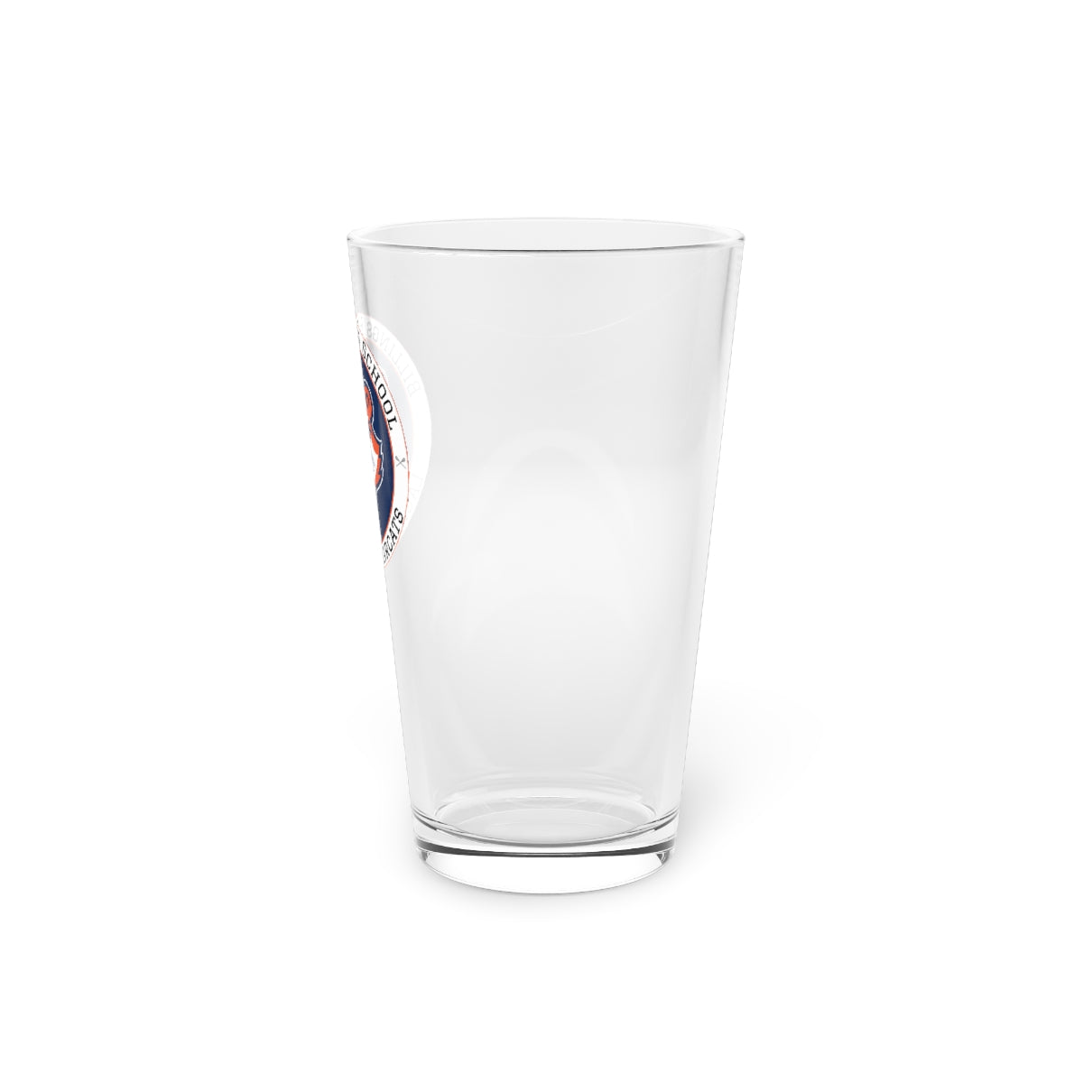 Billings Bearcats Lacrosse Pint Glass - 16oz