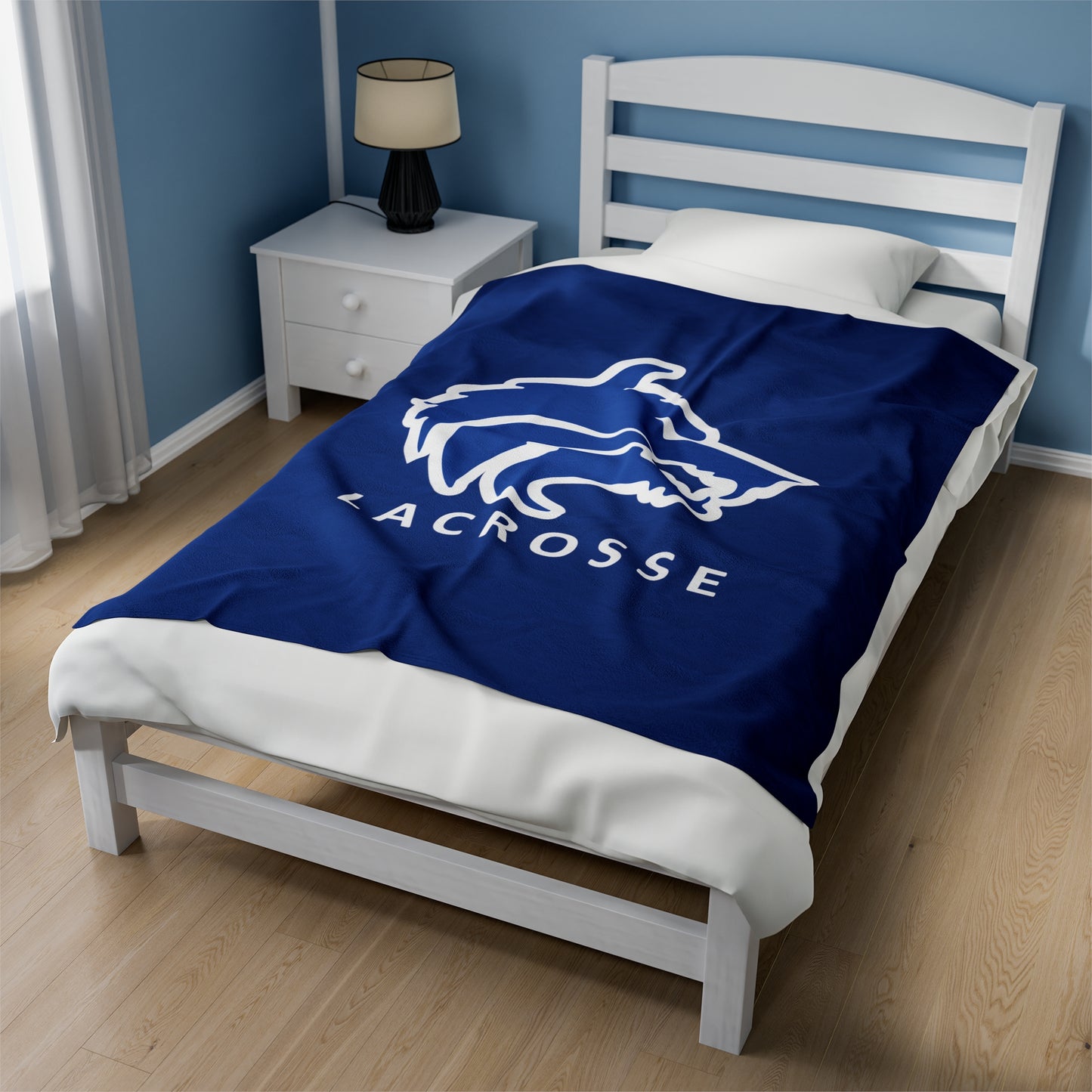 Timberline Lacrosse Velveteen Plush Blanket