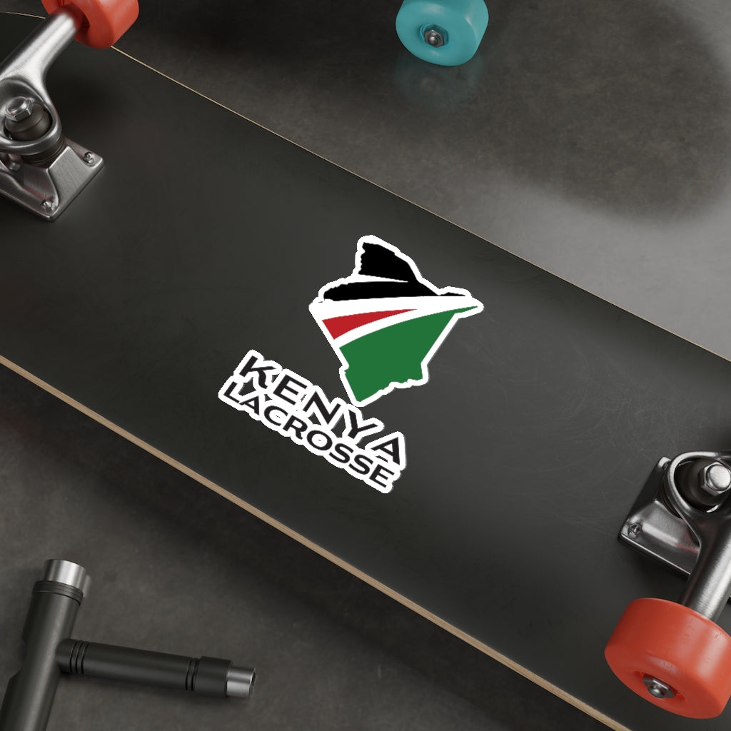 Kenya Lacrosse Die-Cut Sticker