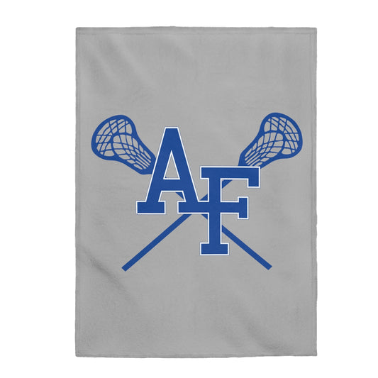 AF Club Lacrosse Velveteen Plush Blanket
