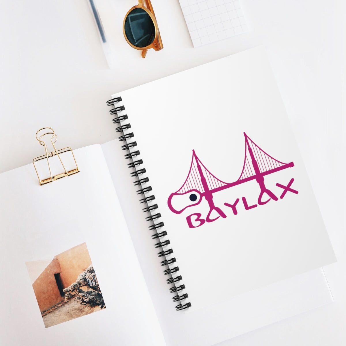 BayLax Spiral Notebook