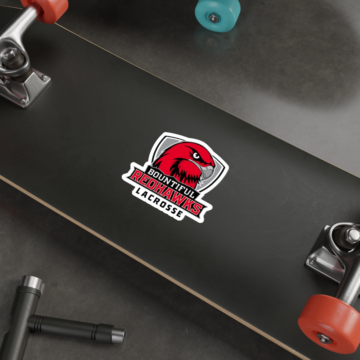 Bountiful Lacrosse Die-Cut Sticker