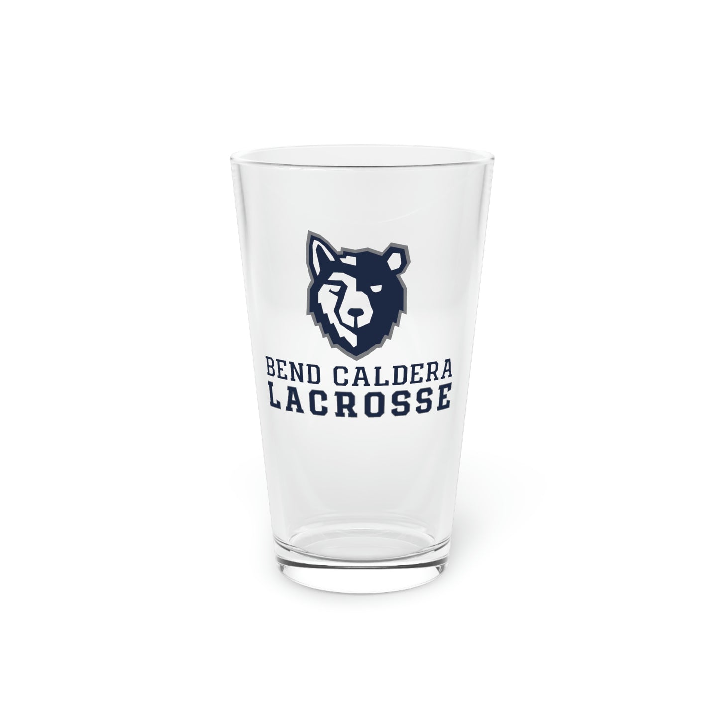 Bend Caldera Lacrosse - Pint Glass