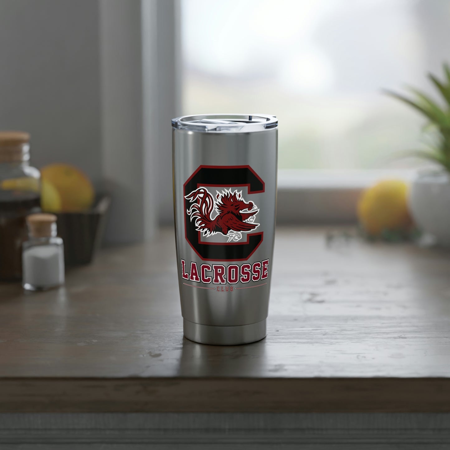 Gamecocks Lacrosse 20oz Insulated Tumbler