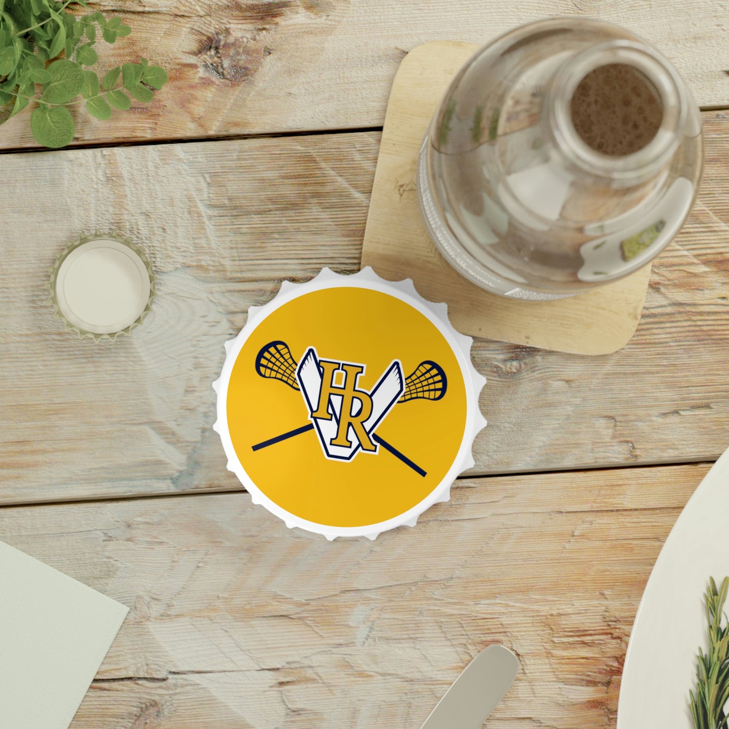 HRV Lacrosse Bottle Opener