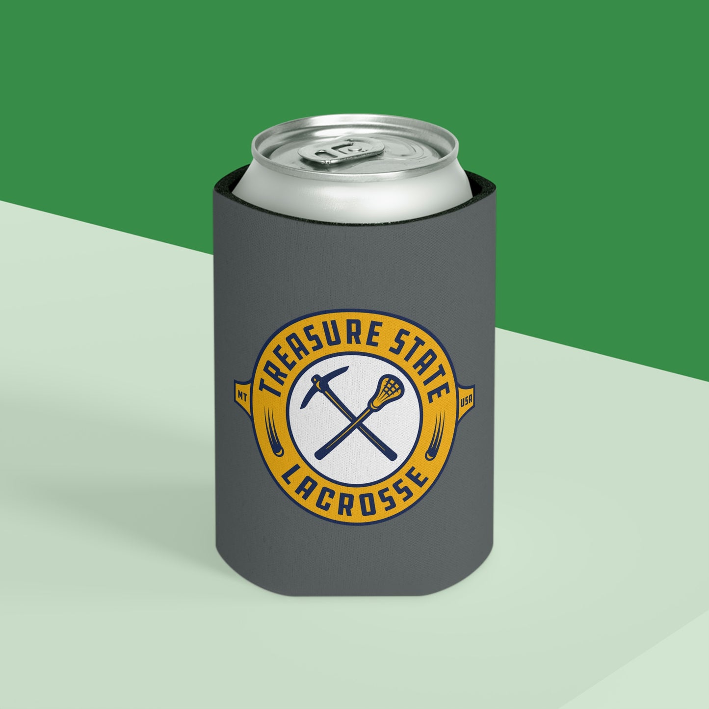 Treasure State Lacrosse Can Cooler 3-pack