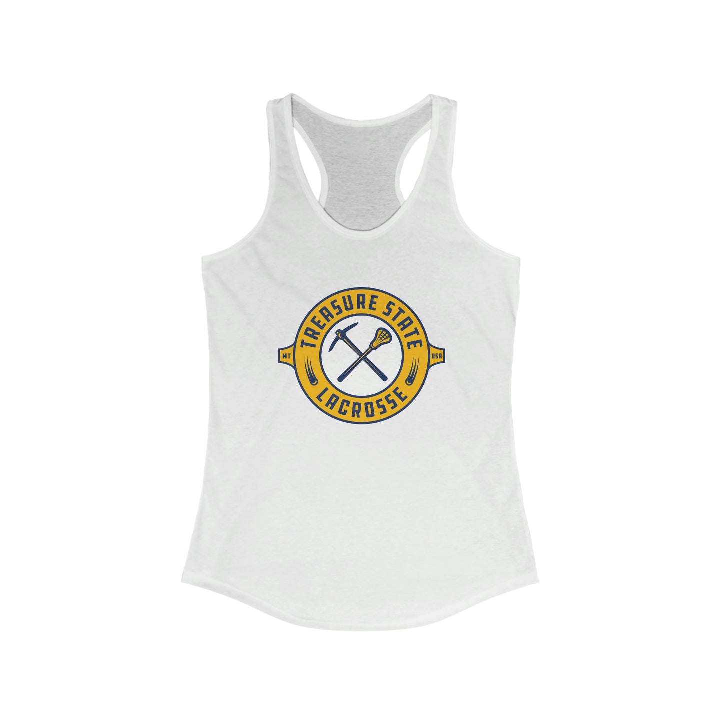Women's Treasure State Lacrosse Next Level Racerback Tank
