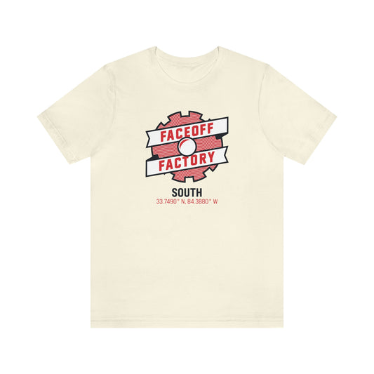 Adult Faceoff Factory Bella + Canvas Short Sleeve Cotton Tee - South