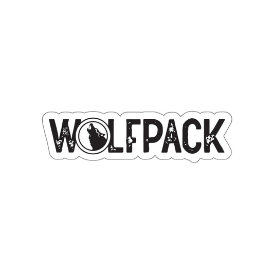 Wolfpack Lacrosse Die-Cut Sticker
