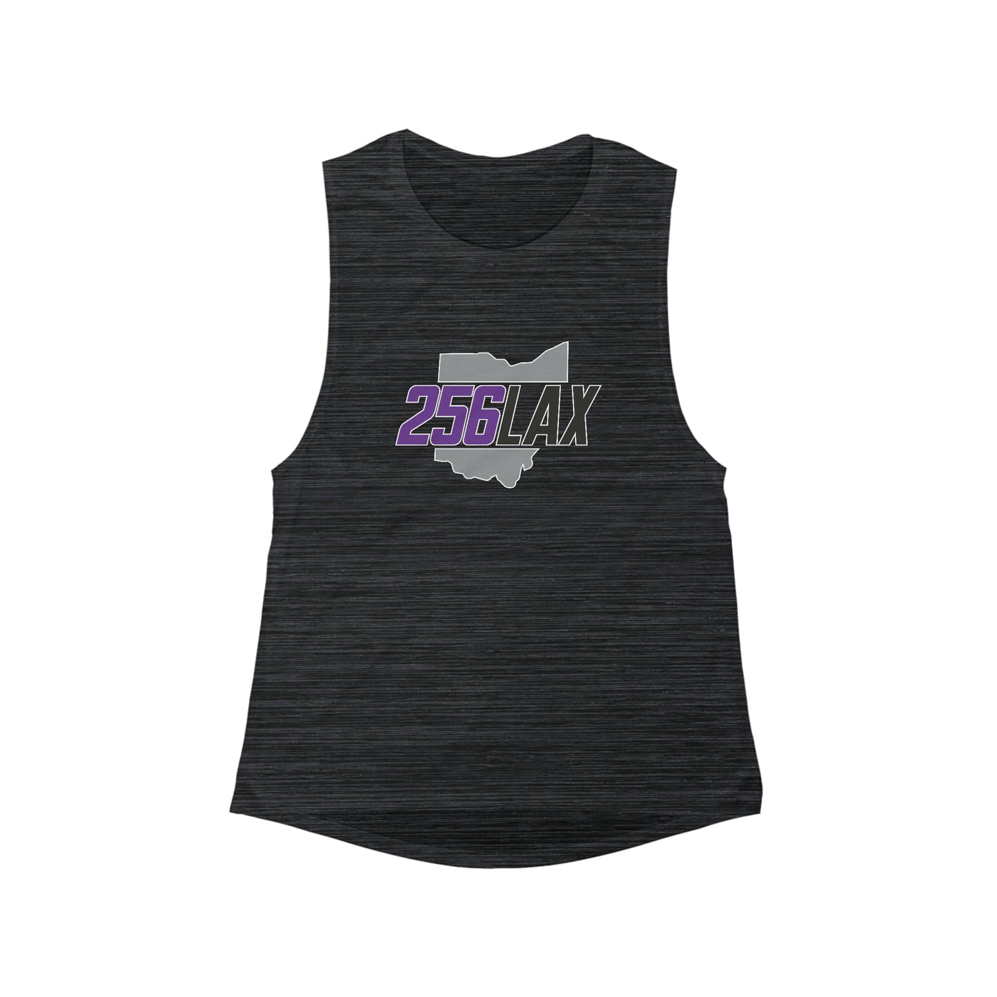 Women's 256 LAX Bella + Canvas Flowy Scoop Muscle Tank
