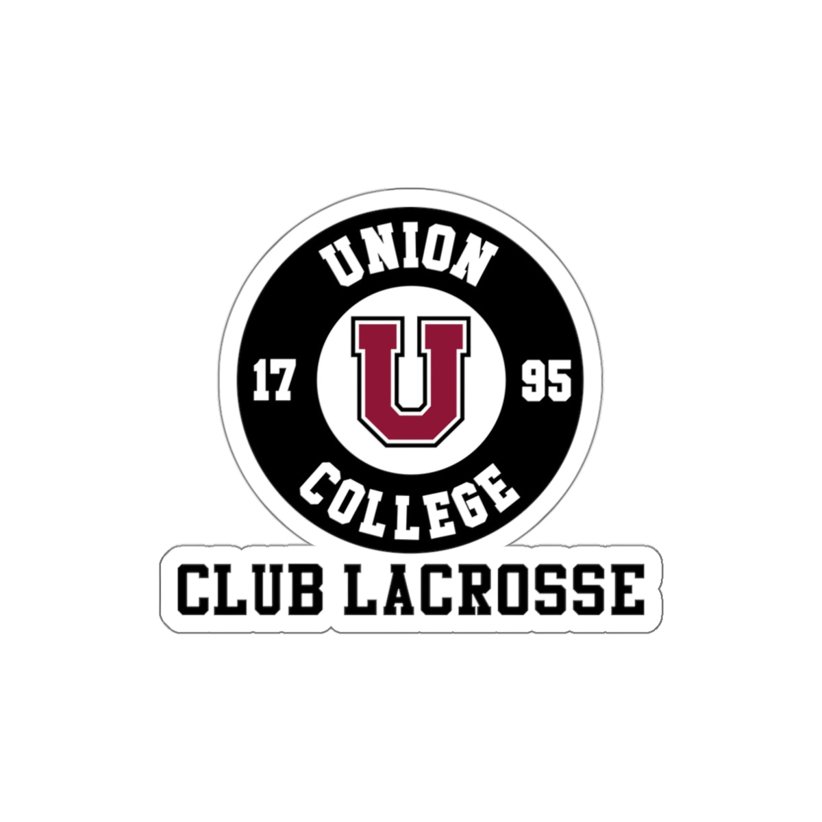 Union Club Lacrosse Die-Cut Stickers