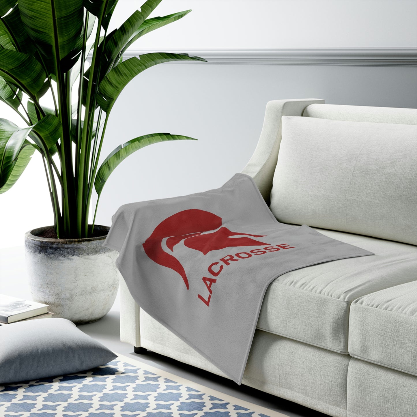 IGH Lax Velveteen Plush Blanket