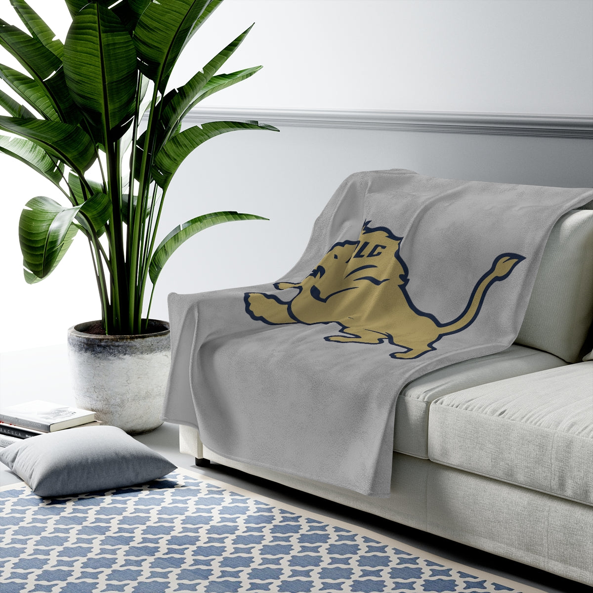 Princeton Lacrosse Club Velveteen Plush Blanket