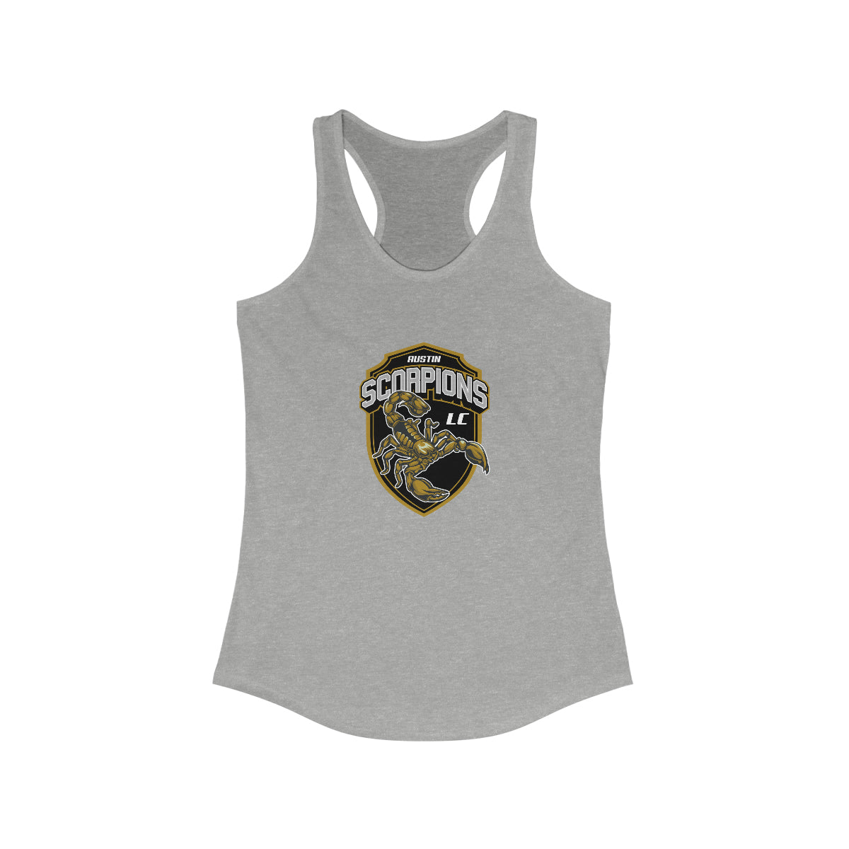 Women's Austin Scorpions Bella + Canvas Racerback Tank