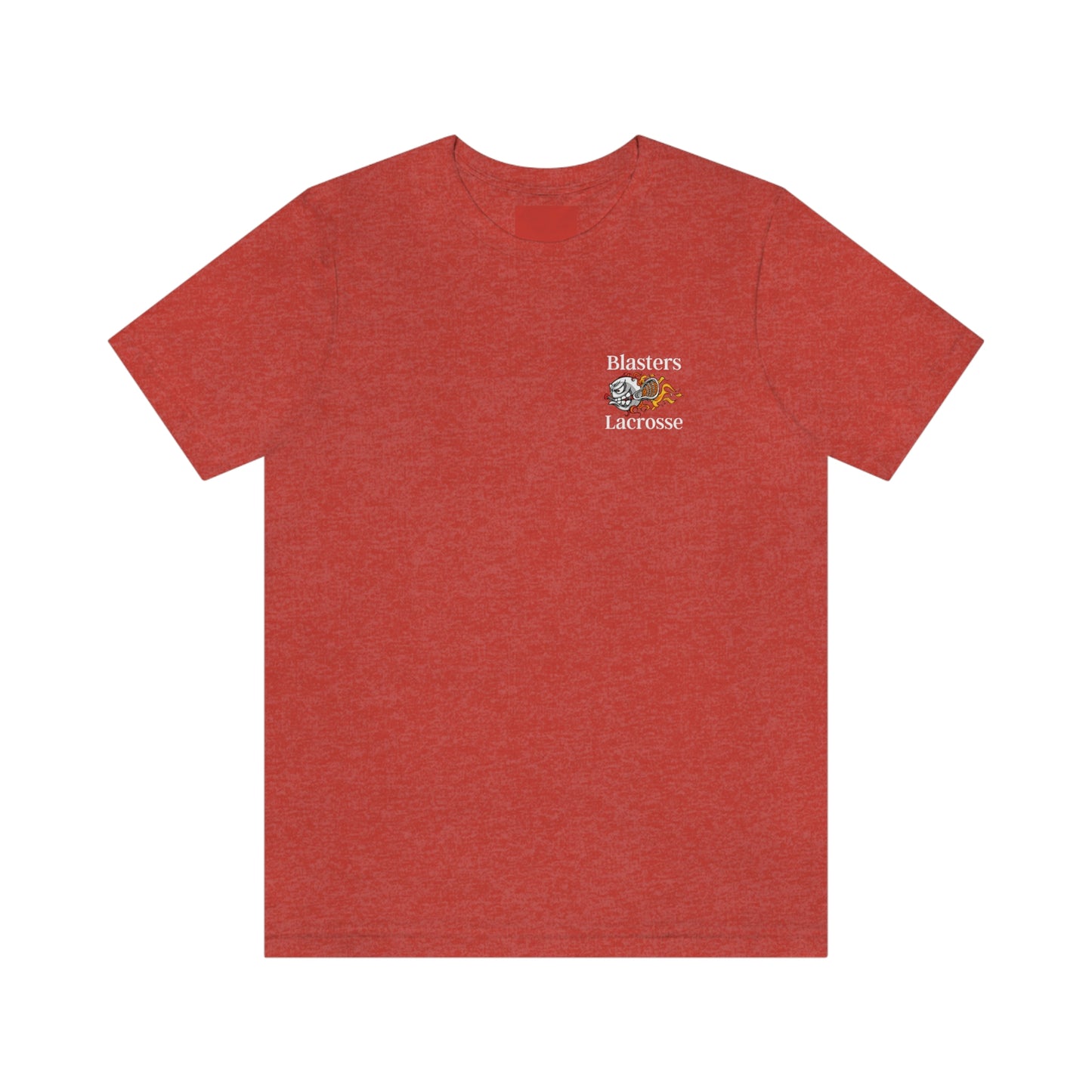 Adult Blasters MS Lacrosse Bella + Canvas Short Sleeve Cotton Tee