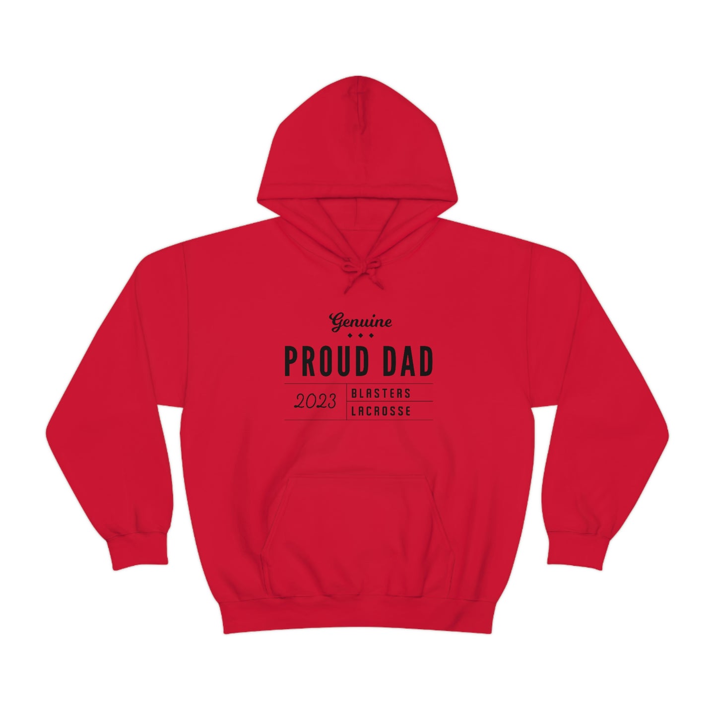 Adult Blasters MS Lacrosse Gildan Heavy Blend™ Hooded Sweatshirt - Dad