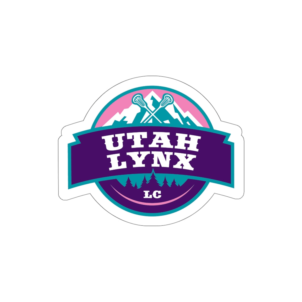 Utah Lynx Die-Cut Sticker