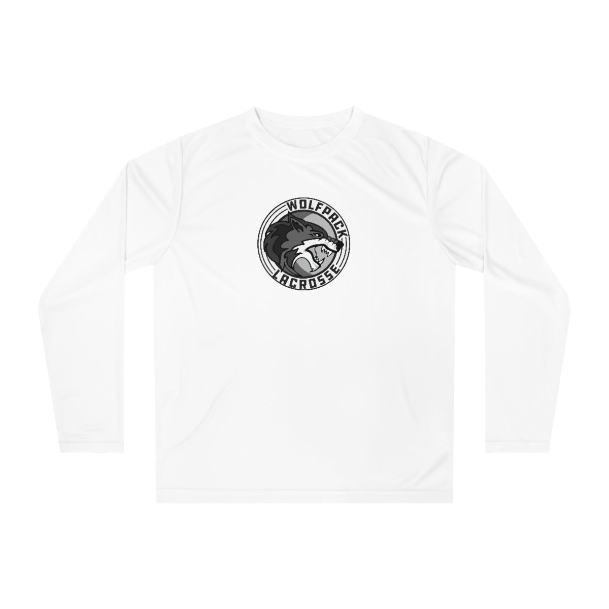 Adult Wolfpack Lacrosse Team 365 Performance Long Sleeve Shirt