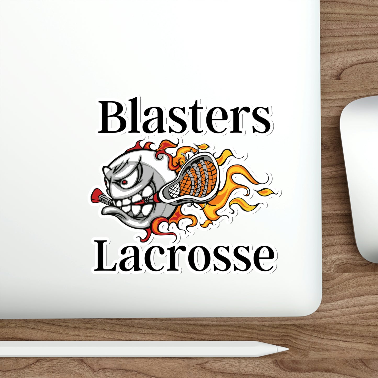 Blasters MS Lacrosse Die-Cut Stickers