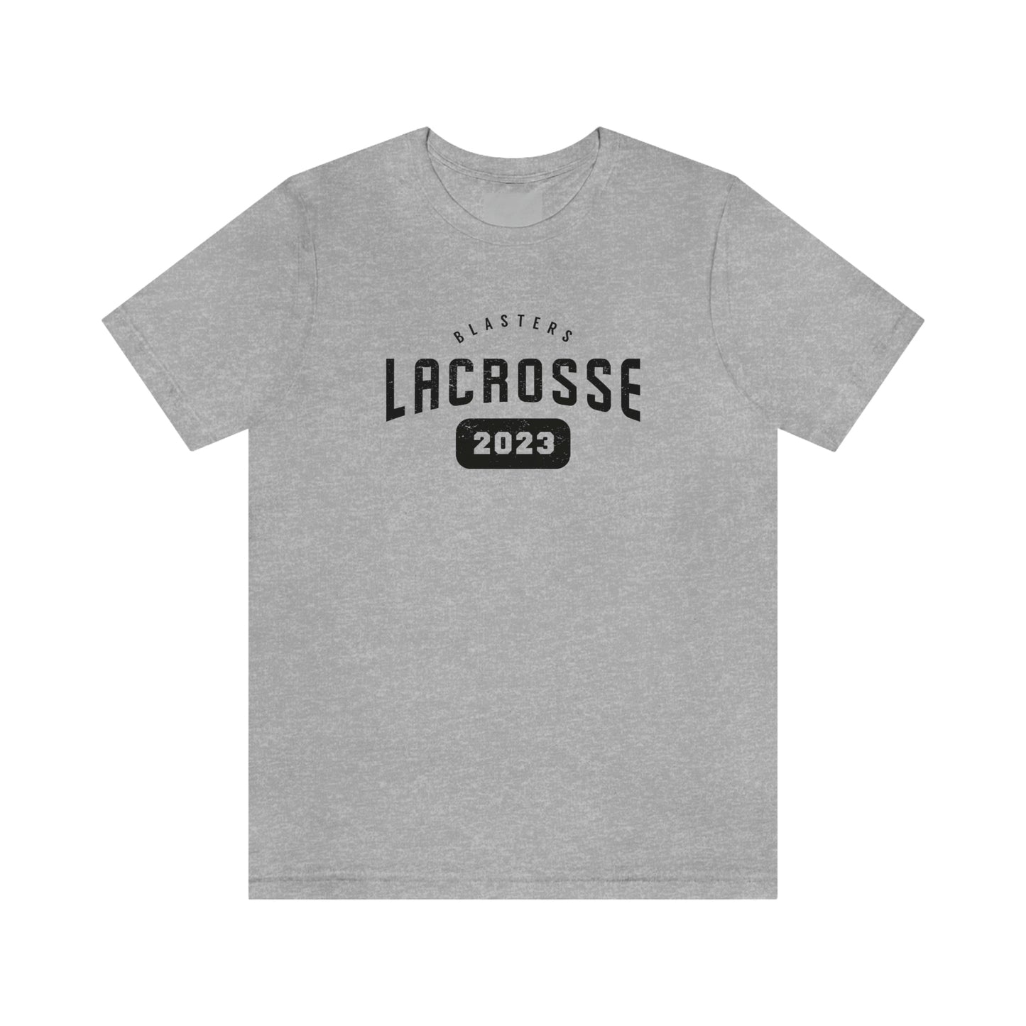 Adult Blasters MS Lacrosse Bella + Canvas Short Sleeve Cotton Tee - 2023