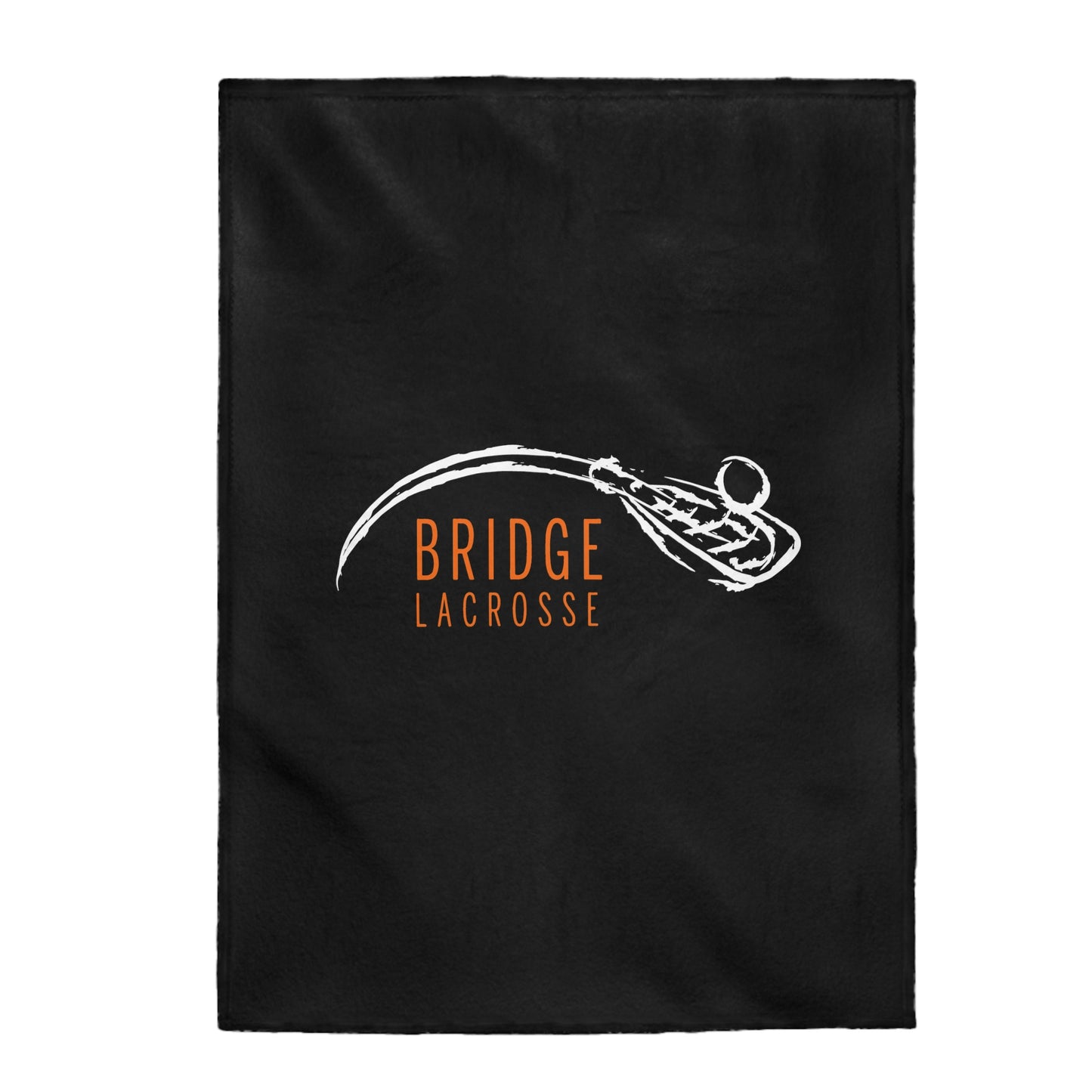 Bridge Lacrosse Velveteen Plush Blanket