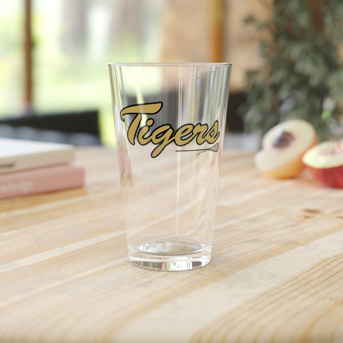 Drip Tigers Lacrosse Pint Glass - 16oz