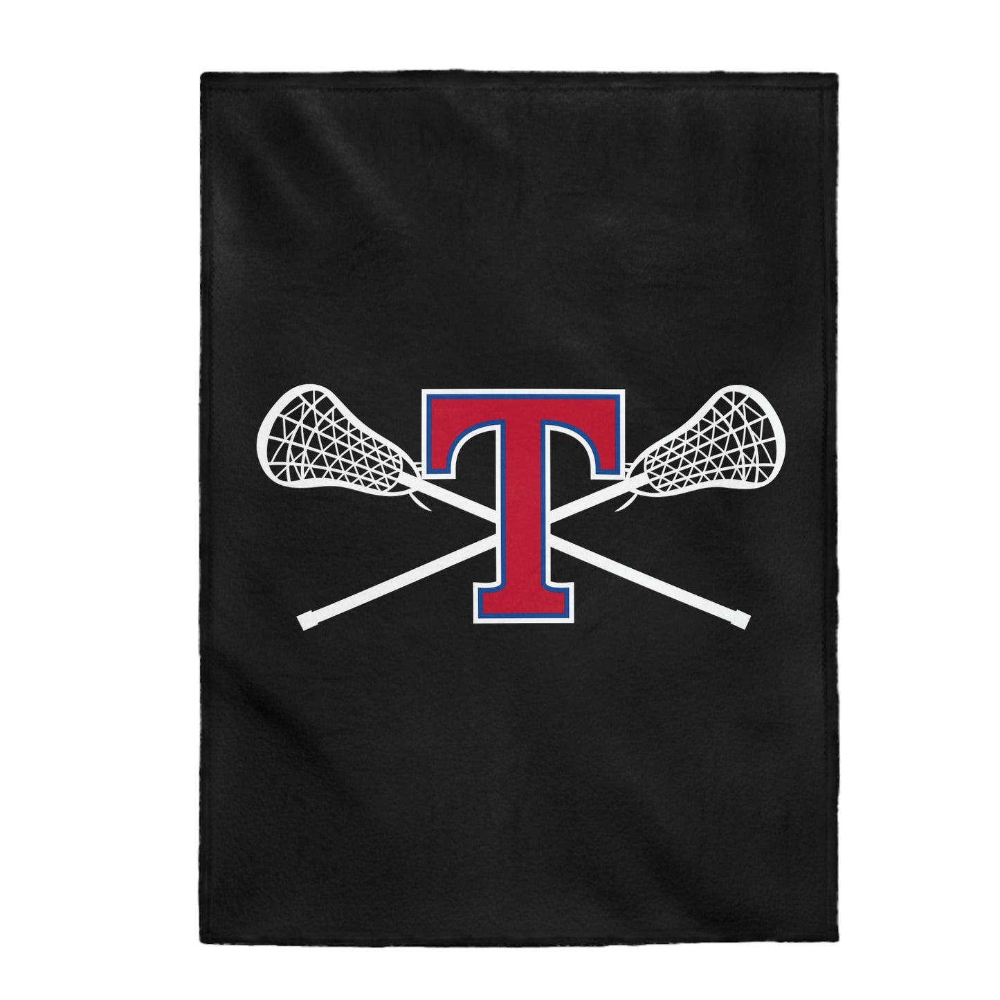 TMHS Lacrosse Velveteen Plush Blanket