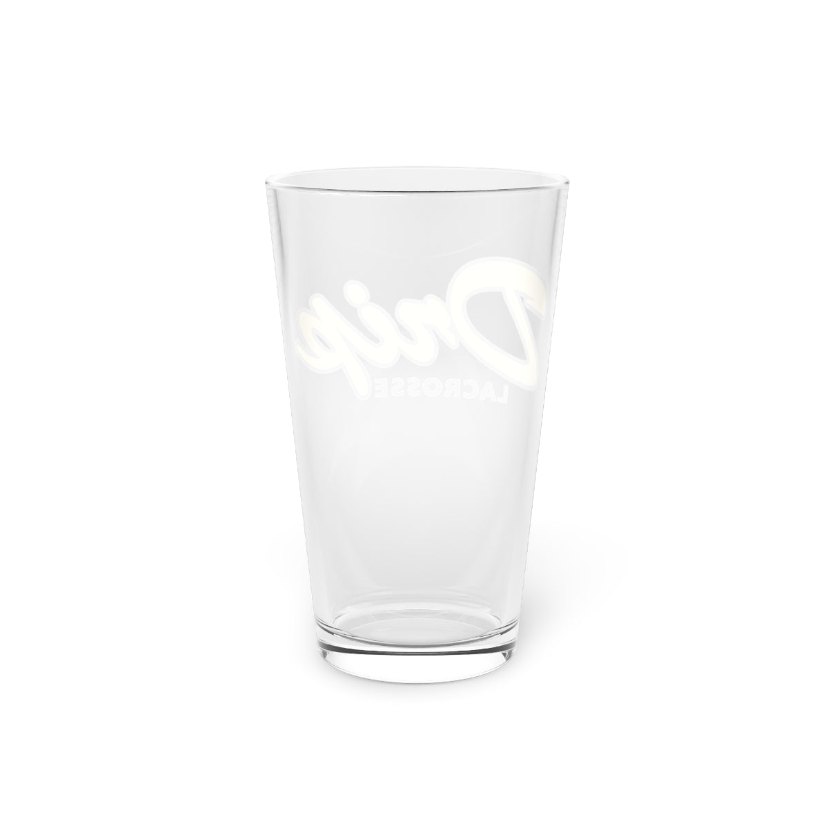 Drip Lacrosse Pint Glass